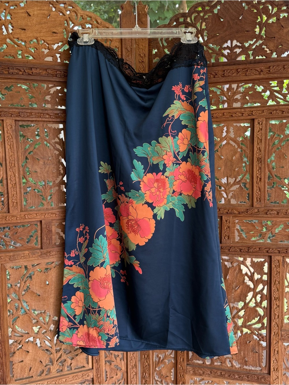 Free People Satin Skirt